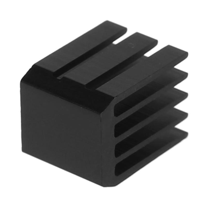Bộ 5 Miếng Tản Nhiệt Bằng Nhôm Màu Đen Chuyên Dụng Cho PC Chip Router CPU