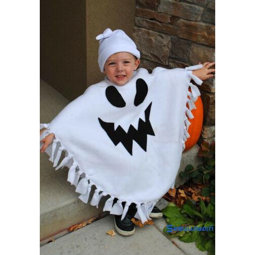 Set áo choàng + mũ hóa trang Halloween ngộ nghĩnh cho bé