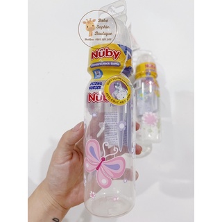 [CHÍNH HÃNG] BÌNH SỮA NUBY CHO BÉ TỪ 0+m NÚM TY SIÊU MỀM