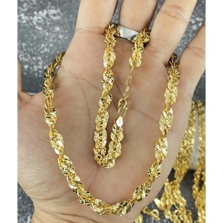 Dây chuyền phụng nữ móc máy mạ vàng 18k cao cấp
