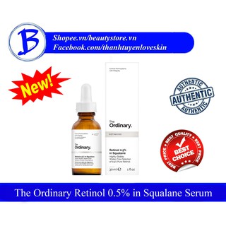 [AUTH] Tinh chất chống lão hoá The Ordinary Retinol 0.5% in Squalane Serum 30ml
