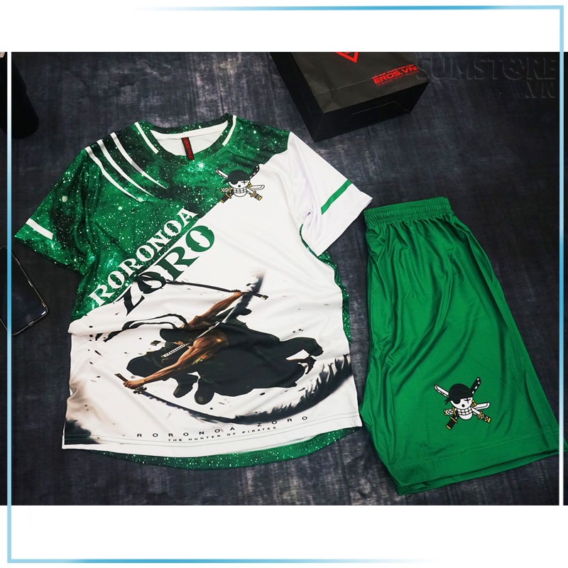 Áo Bóng Đá Kute One Piece – Zoro S02 - Bộ Quần Áo Bóng Đá Nam Nữ Mới Nhất