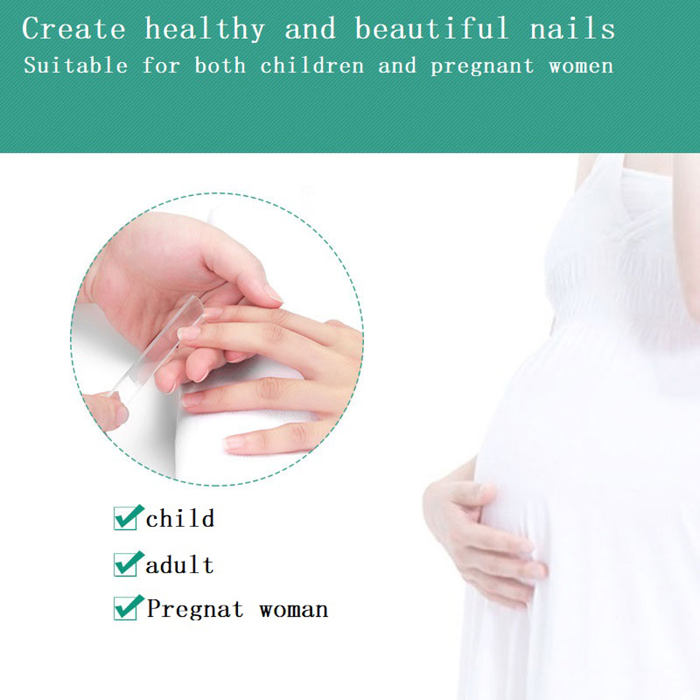 ❀SIMPLE❀ 1 PC Nail Beauty Tools Glass Nail File Washable Nail Sanding Grinding Shiner Nano Polished Hot New Non-harm Nails Professional Nail Art Manicure Transparent