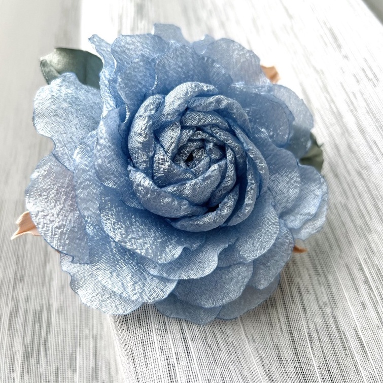 Hoa cài áo handmade cao cấp ghim váy tag áo dài phụ kiện đẹp size 10cm-  CÔ TEA