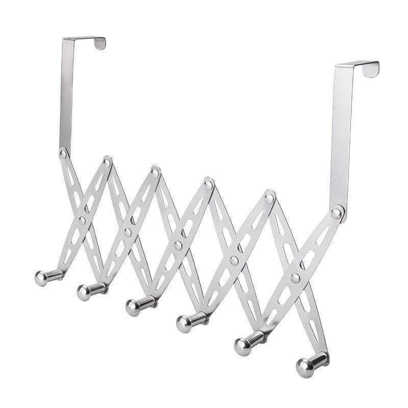 MÓC ZÍC ZẮC TREO SAU CỬA GẤP GỌN INOX 304 CHỐNG GỈ