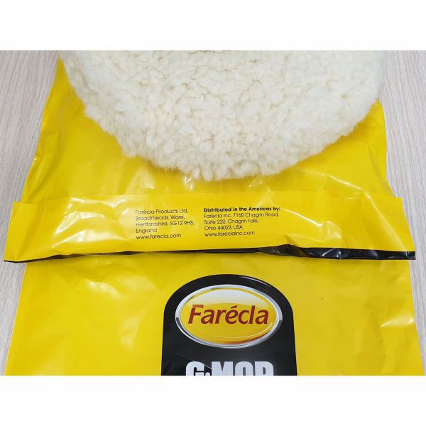 Phớt lông cừu đánh bóng ô tô 8 inches 2 mặt Farecla cao cấp