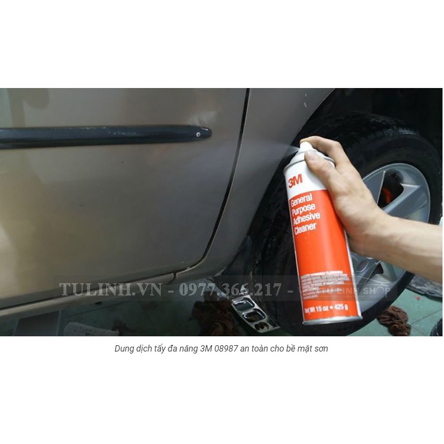 Chai xịt tẩy keo, tẩy nhựa đường 3m general purpose adhesive cleaner - ảnh sản phẩm 6