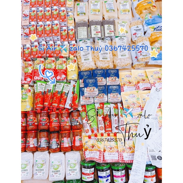 (Hàng pick bill)  Sốt tương cà hữu cơ Panzani thịt bằm của Pháp 200g