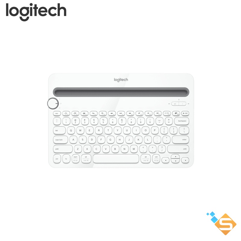 Bàn phím Bluetooth đa thiết bị Logitech K480 - Bảo Hành Chính Hãng 1 Năm