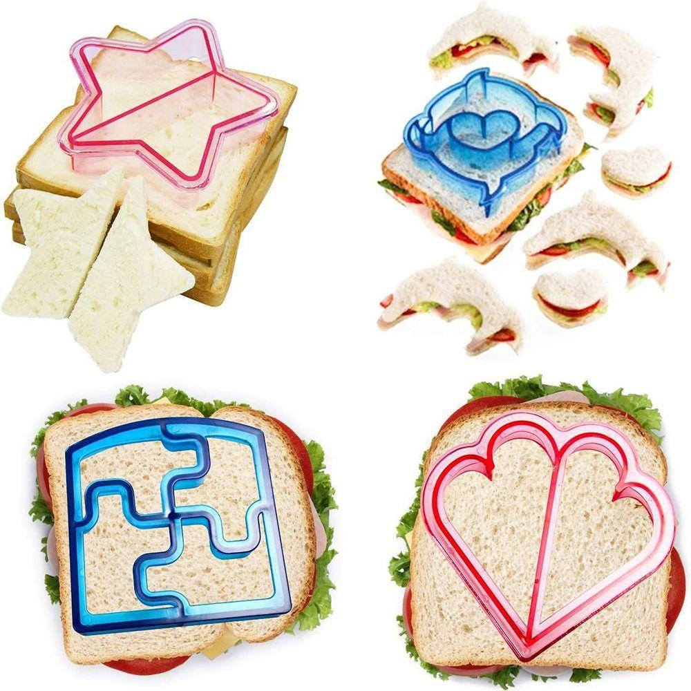 LONTIME Bộ 36 Dụng Cụ Cắt Và Làm Bánh Sandwich