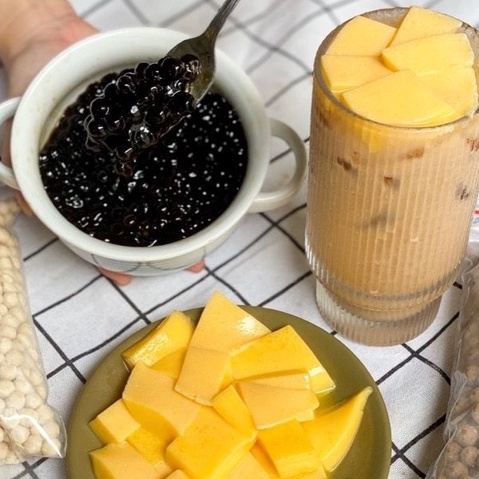 SET 10-15 LY NGUYÊN LIỆU PHA TRÀ SỮA PHÚC LONG, THÁI XANH-ĐỎ, Ô LONG, HOA ĐẬU BIẾC, MATCHA, SOCOLA, PUDDING, SƯƠNG SÁO