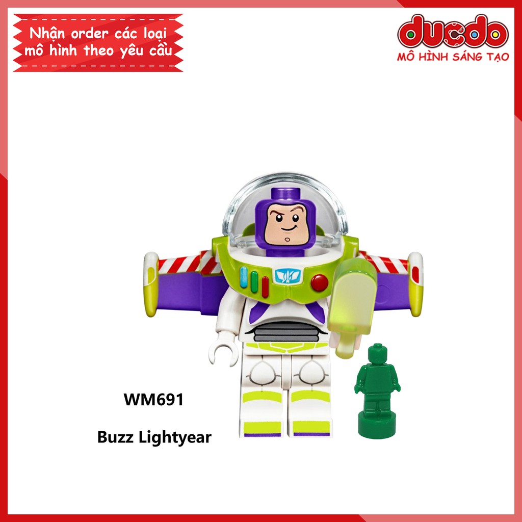 Minifigures các nhân vật trong Toy Story 4 - Đồ chơi Lắp ghép Xếp hình Mini Mô hình WM WM6060