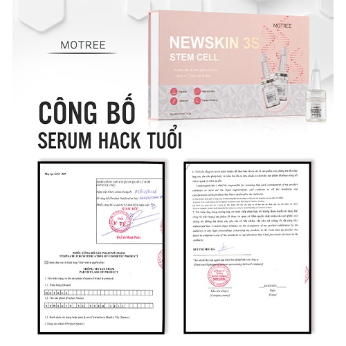 Serum Giảm Mụn, Mờ Thâm, Làm Dịu và Phục Hồi Da NewKin 3s Stem Cell - MoTree | BigBuy360 - bigbuy360.vn