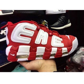 Giầy Thể Thao AIR MORE UPTEMPO Đỏ Trắng ( nam nữ )
