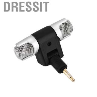 [Dressit]Micro Thu Âm Cổng 3.5mm Mạ Vàng Cho Pc Laptop Md