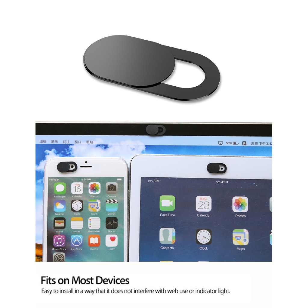 Miếng dán nắp lật bằng nhựa hít nam châm cho iPhone Web Laptop PC iPad điện thoại | BigBuy360 - bigbuy360.vn