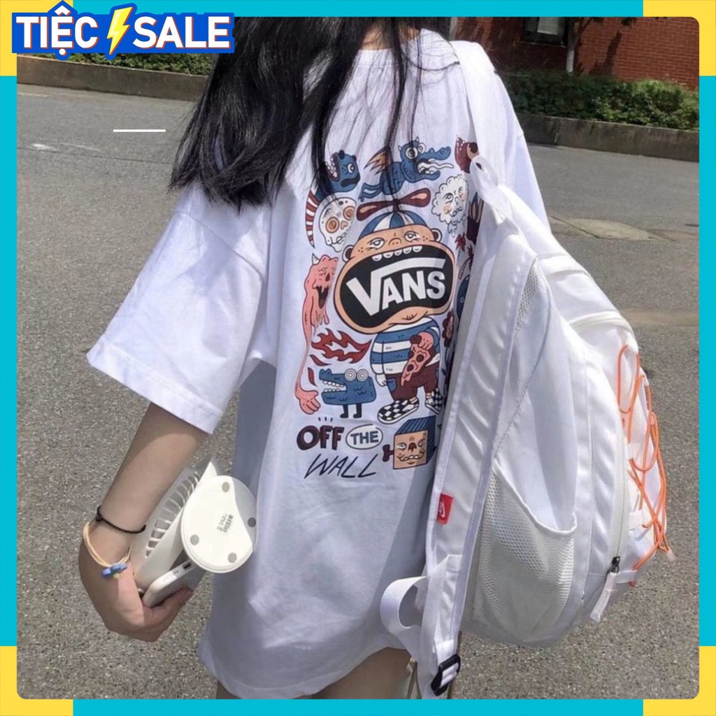 Áo phông unisex form rộng chất cotton mát mịn thấm hút mồ hôi