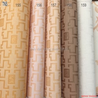 giấy dán tường dán phòng thờ , hoa văn phật giáo  ,giấy lụa không keo ,khổ 53cm,dán phòng khách ,phòng ngủ