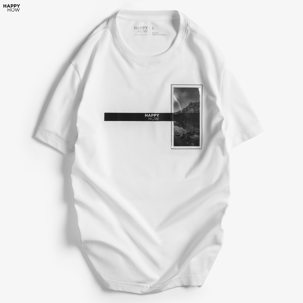 Áo thun nam cổ tròn SIPI vải cotton xuất xịn,chuẩn form,trẻ trung, năng động - HAPPYHOW
