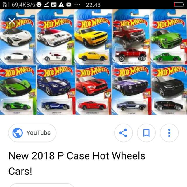 Mô Hình Xe Đồ Chơi Hotwheel Series 2018