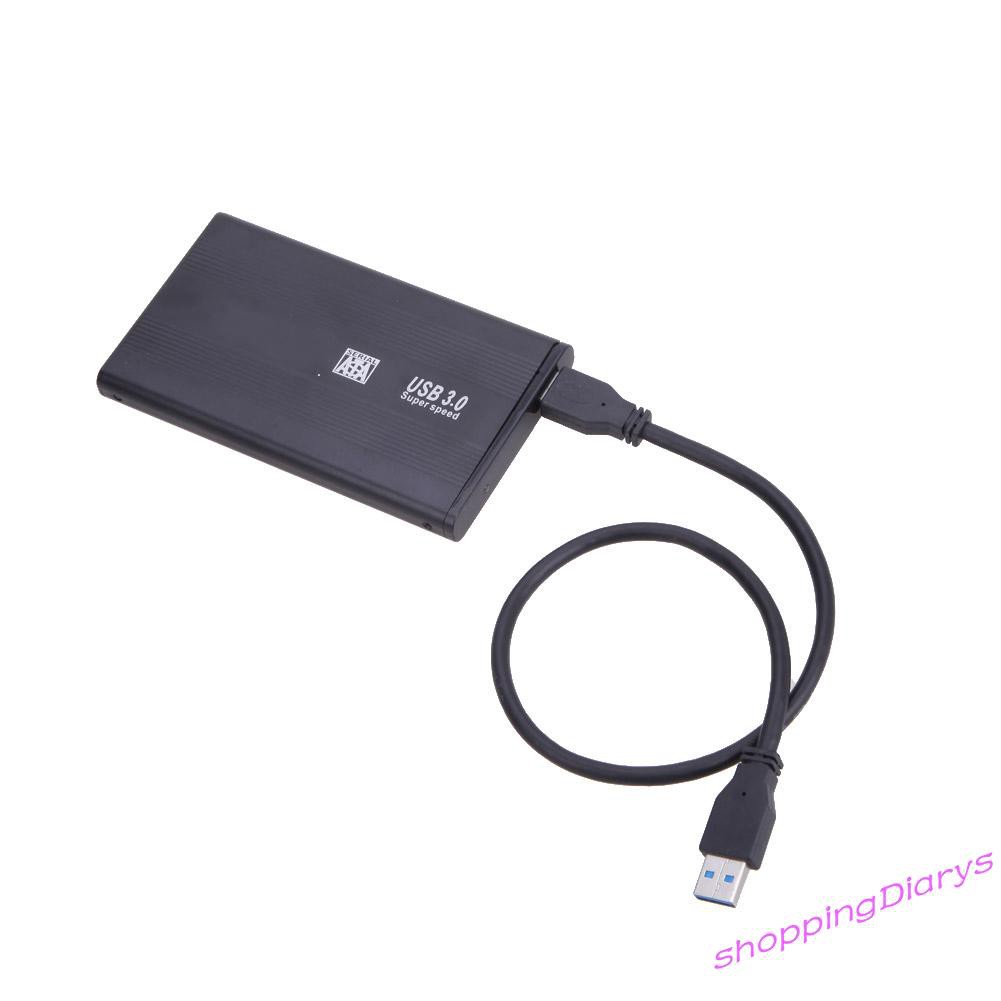 Hộp Nhôm Đựng Ổ Cứng Ngoài Usb 3.0 SATA 2.5 "inch HD HDD | BigBuy360 - bigbuy360.vn