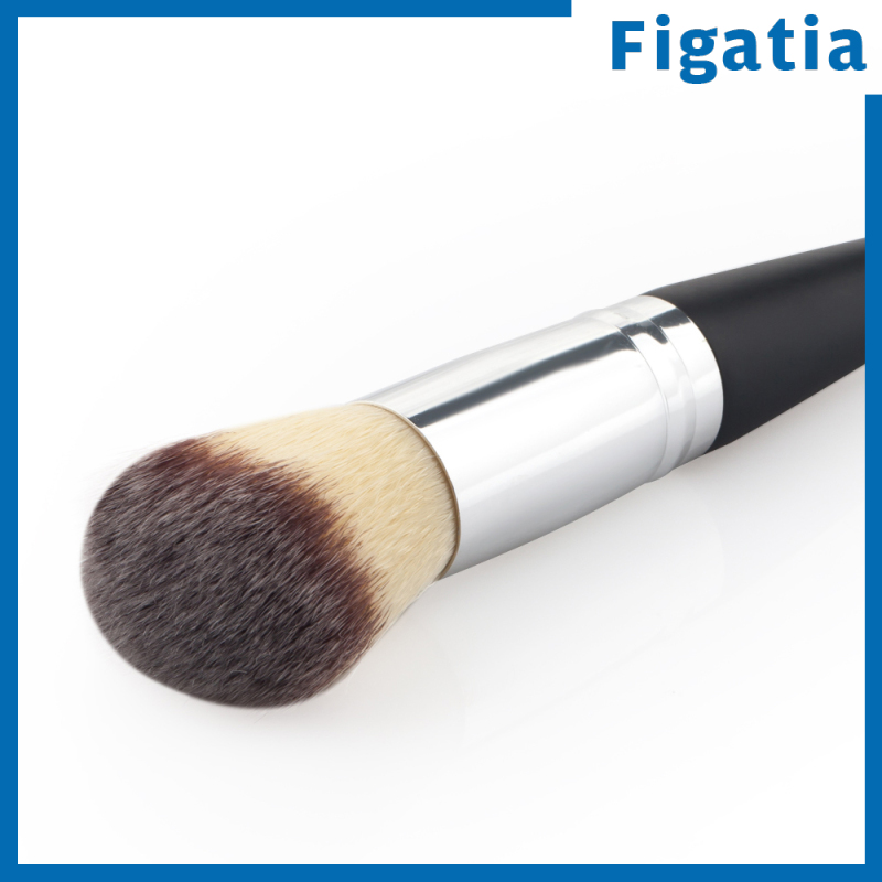 [FIGATIA]Pro Wooden Makeup Brush Dual-Ended Face Shading Flat Contour Foundation Tool