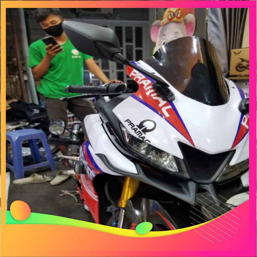 Hahong shop Hóc gió yamaha r15 v3 râu r15 cánh gió r15 gắn dc nhiều loại xe cbr150