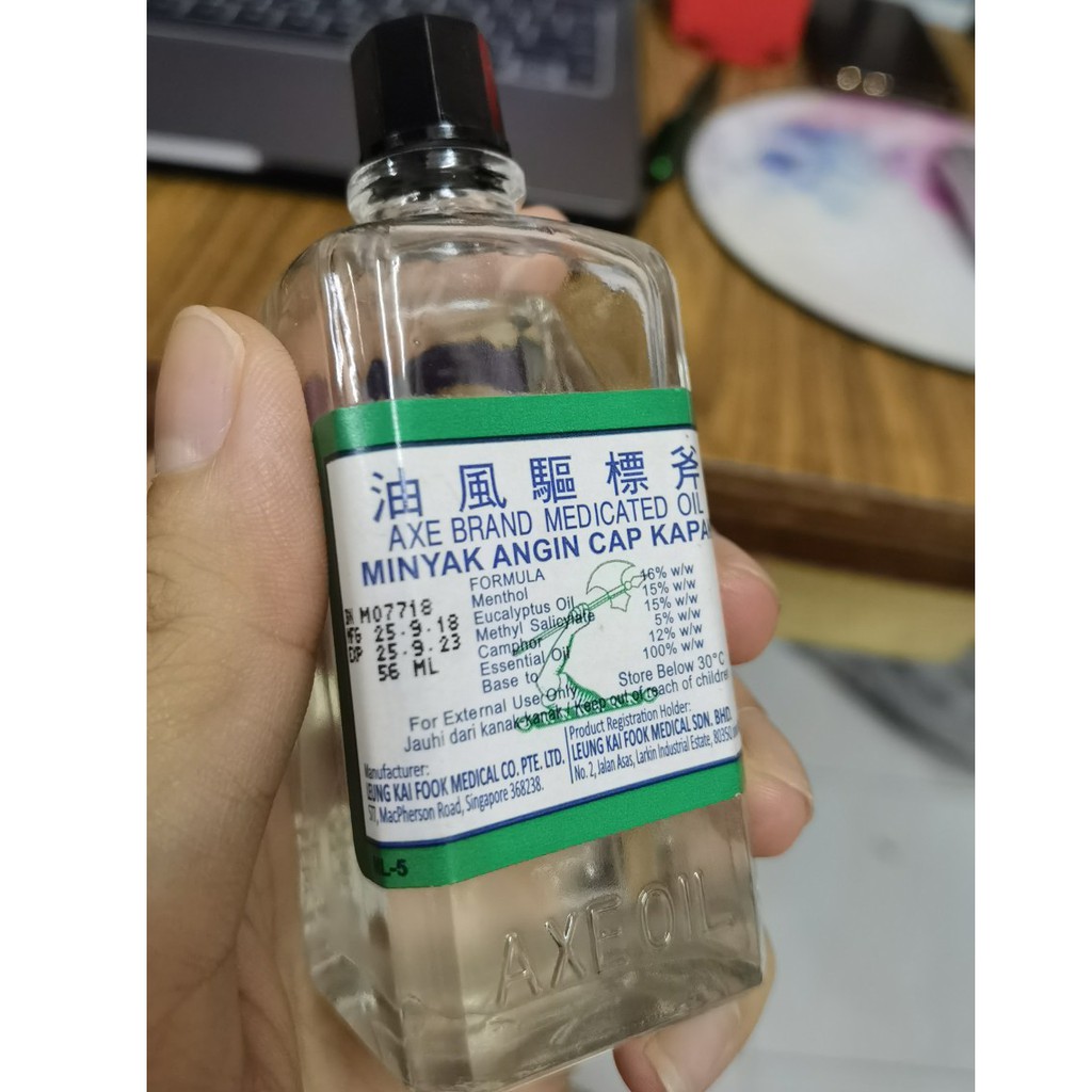 Dầu Gió Trắng Cây Búa 🇲🇾MALAYSIA🇲🇾Dầu Nóng Xoa Bóp Hỗ Trợ Xương Khớp AXE BRAND CHÍNH HÃNG