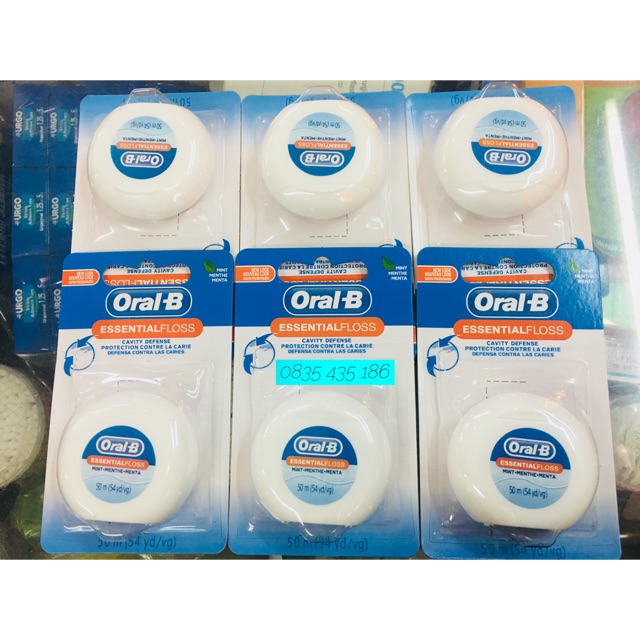 Chỉ Nha Khoa Oral B (50m) Hộp 6 vỉ