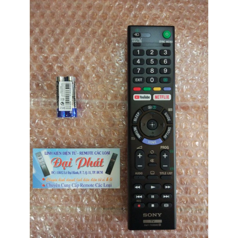 Điều Khiển Tivi Sony TX300E (Hàng Chính Hãng Mới 100% )