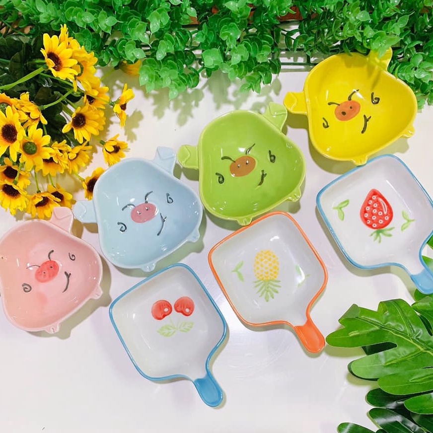 Bát Ăn Dặm, Chén Bát Gốm Sứ Cho Bé Ăn Dặm Kiểu Nhật, Bát Đựng Gia Vị Chất Liệu Cao Cấp Chịu Nhiệt