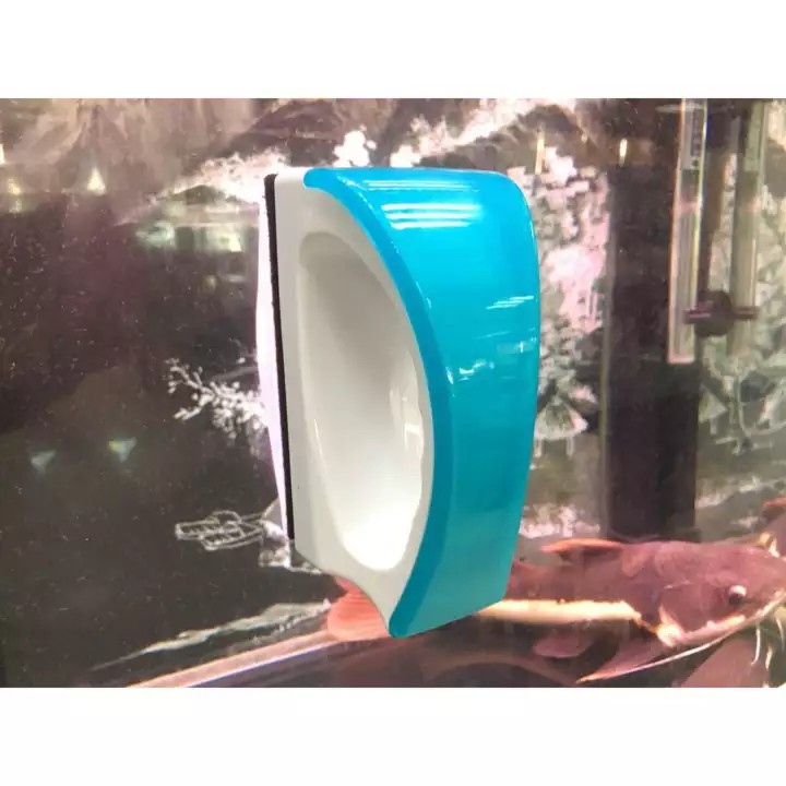 Lau kính nam châm Vipsun VS 101 - Chùi hít kiếng nam châm - Dụng cụ vệ sinh hồ cá bể cá