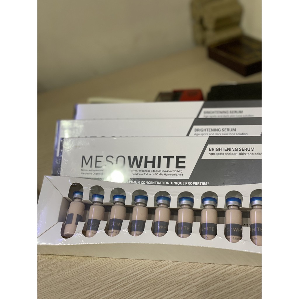 Phấn cấy mesowhite-hộp 10 ống