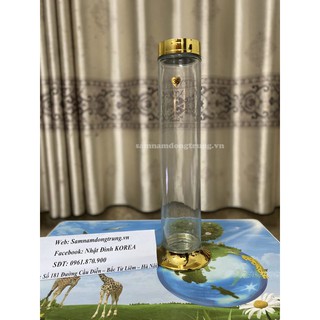 Bình thuỷ tinh ngâm rượu Hàn Quốc 2lit (hình trụ)