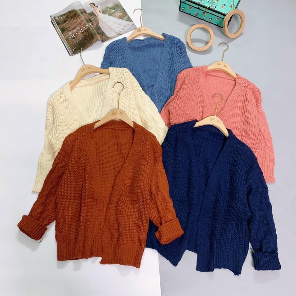 BÁN SỈ ÁO CARDIGAN VẶN THỪNG CHO NỮ | BigBuy360 - bigbuy360.vn