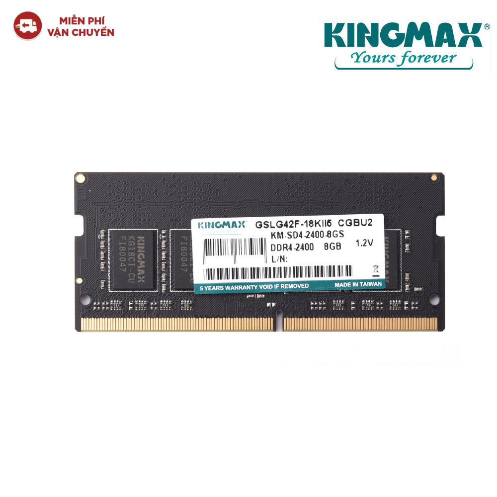 Bộ nhớ Ram Kingmax Laptop DDR4 8GB 2400MHz / 2666MHz - HÀNG CHÍNH HÃNG NEW