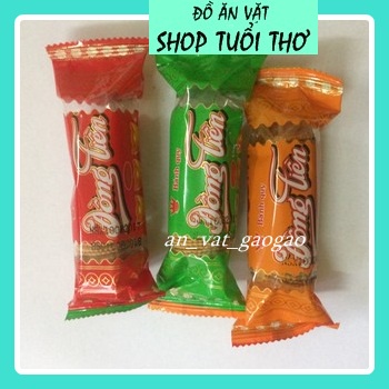 [ Siêu Hot ]1 Bịch 10 Gói Bánh quy đồng tiền Bánh Kẹo Đồ Ăn Vặt Ngon Giòn Ngon Tuổi Thơ
