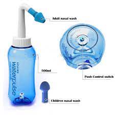 Bình Rửa Mũi Water Pulse 300ml, 500ml tiện dụng xịt rửa sạch mũi, bình rửa mũi dùng cho trẻ em và người lớn