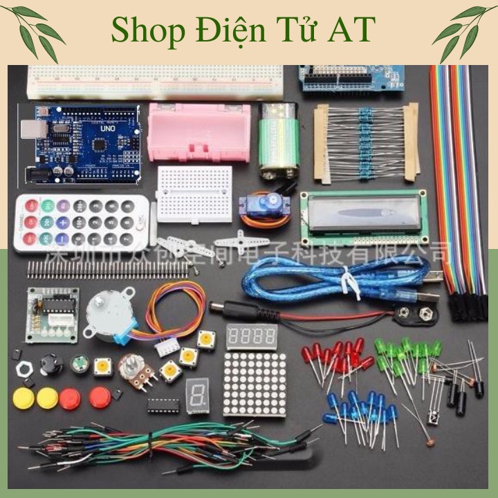 Bộ Kít Học Tập Arduino UNO R3 Cơ Bản, Bộ Arduino Starter Kit,Bộ thí nghiệm Arduino Cơ Bản