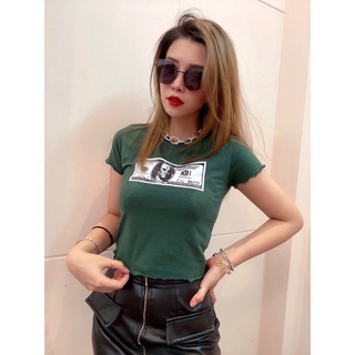 Áo thun f21 in hình money - 3370