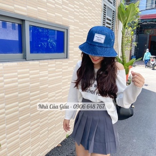 Nón bucket jean mẫu mới hot nhất 2022