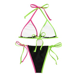 【niaorenmall.vn】Bikini Phối Dây Có Đệm Mút Gợi Cảm