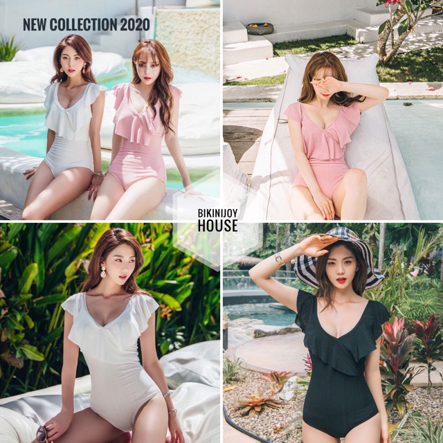 [New 2020] Đồ bơi một mảnh bèo cánh tiên nhiều màu