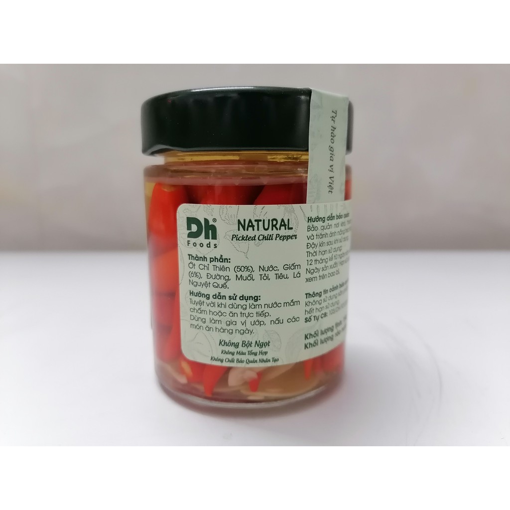 [150g] Ớt chỉ thiên ngâm giấm [VN] DH FOODS Pickled Chili Peppers (dhf-hk)