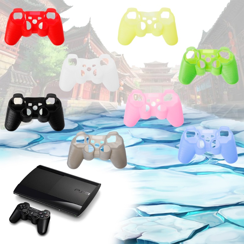 Vỏ Silicon Bảo Vệ Cho Tay Cầm Chơi Game Playstation 3 Ốp