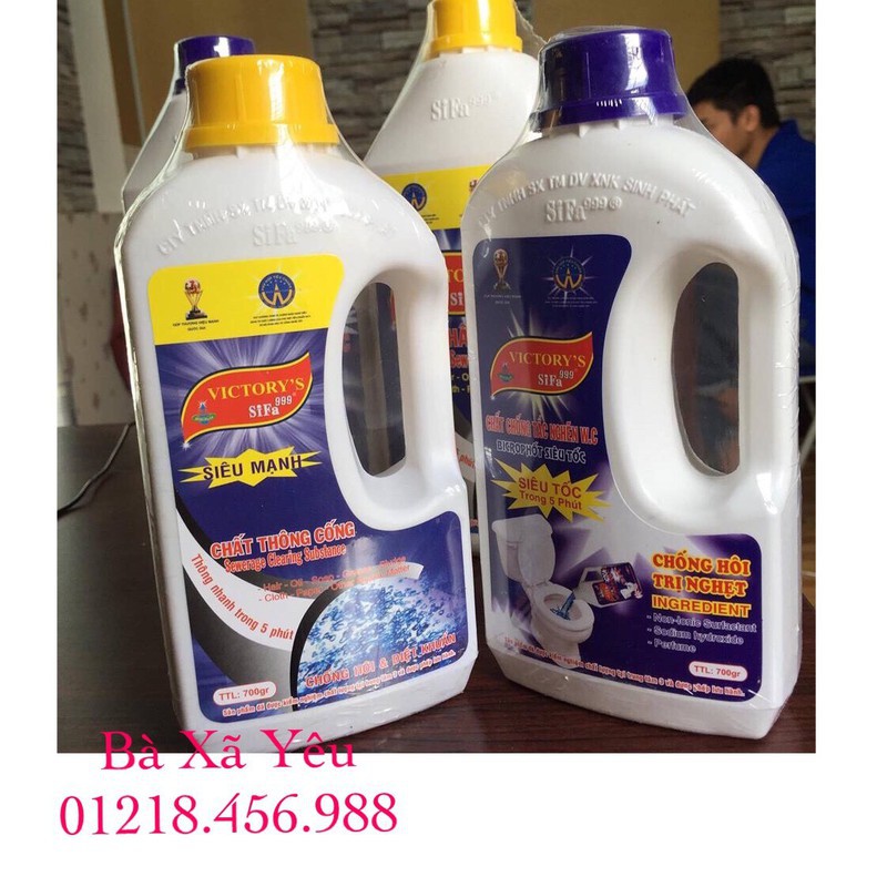 CHẤT CHỐNG TẮC NGHẼN W.C _ 700gr - BX1180
