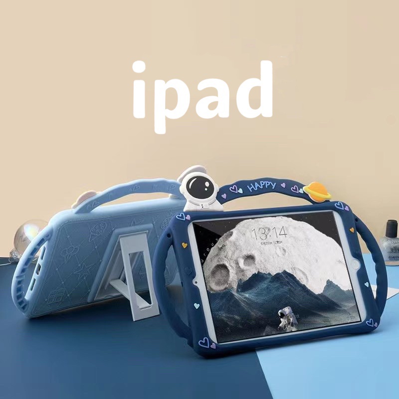 Bao Da Máy Tính Bảng In Hình Phi Hành Gia Thời Trang Cho ipad Mini2 Mini6 ipad Air2 Ipad9.7 Pro9.7 Pro9.7 2022iPad10th iPad10.2 Air3 Pro11