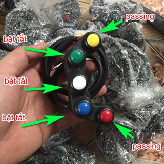 công tắc 5 nút gắn các dòng xe