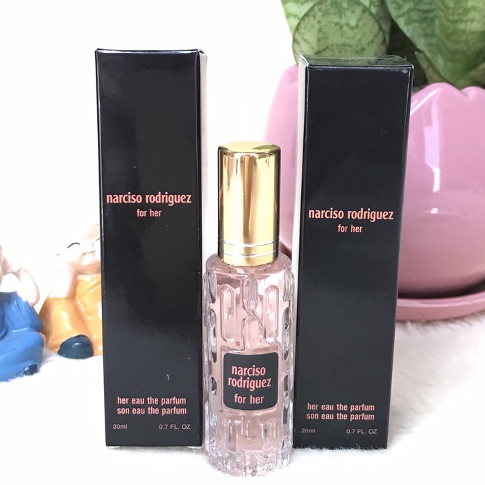 Nước Hoa Mini Nữ Narciso Rodriguez For Her 20ml dạng xịt- Mùi Narciso hương hoa quyến rũ