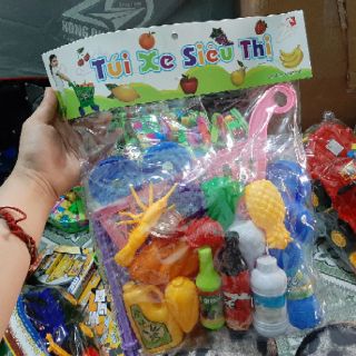 Xe đẩy siêu thii mini